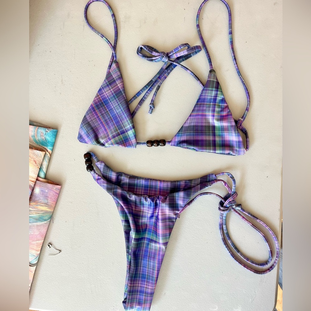 Plaid Bikini